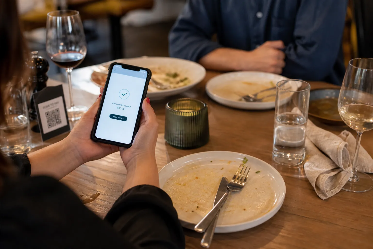 QR-Code Bestellen und Bezahlen