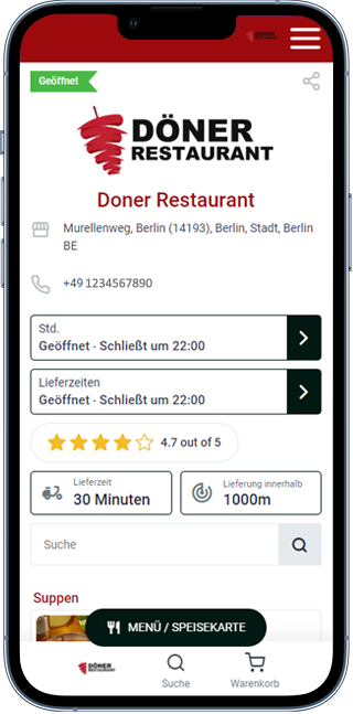 Doner Restaurant Mobile