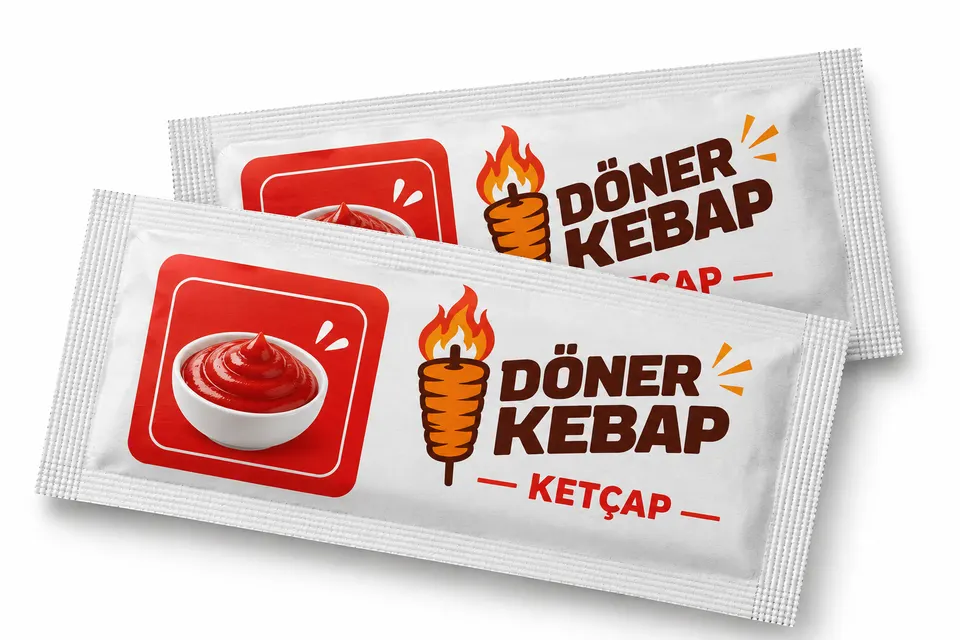 Baskılı Paket Ketçap