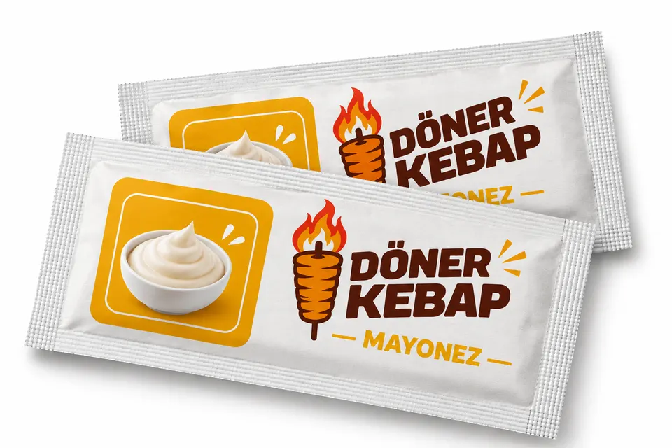Baskılı Paket Mayonez